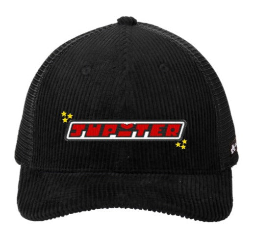 Corduroy Trucker Hat (Black)