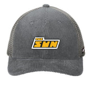 Corduroy Trucker Hat (Grey)