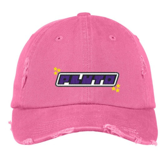 Distressed Hat (Pink)